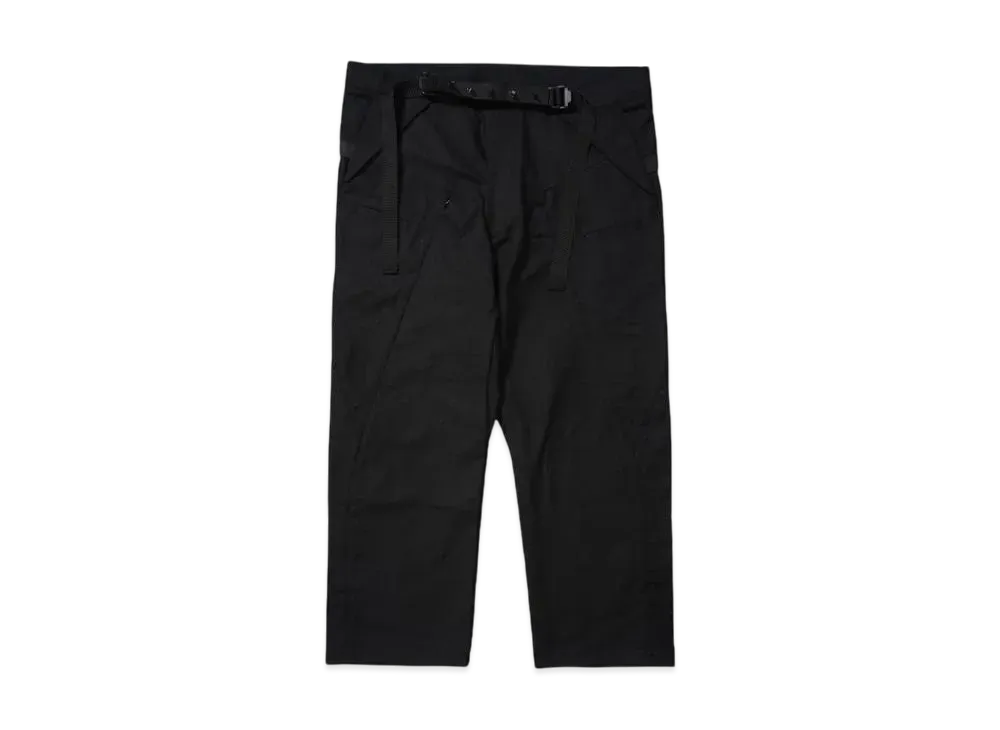 ACRONYM P55-KI Cotton Web Belt Vent Pants Gen.1  "BLACK"