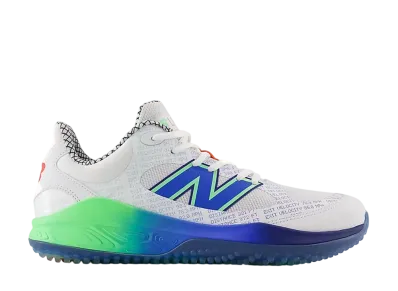 New Balance 3000V7 Turf Trainer Lab Work "White/Electric Jade/Bright Lapis"