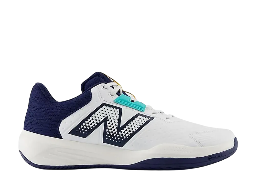 ニューバランス 696V6 シンセティック "ホワイト/NBネイビー/サイバージェイド"
