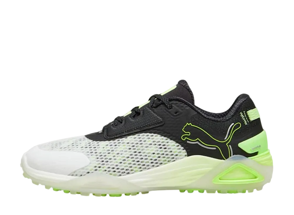 プーマ ゴルフ シャドウキャット ニトロ "プーマホワイト/プーマブラック/フィジーアップル"
