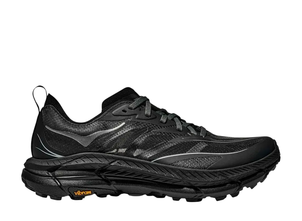 未使用【HOKA】×【SATISFY】マファテ・スピード4 ライト黒27cm HOKA MAFATE SPEED 4 LITE BLACK / OUTER ORBIT（ホカ マファテ