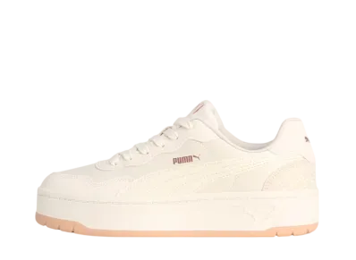 Puma Women's Court Lally Skye LC "Warm White/Rose Gold"
