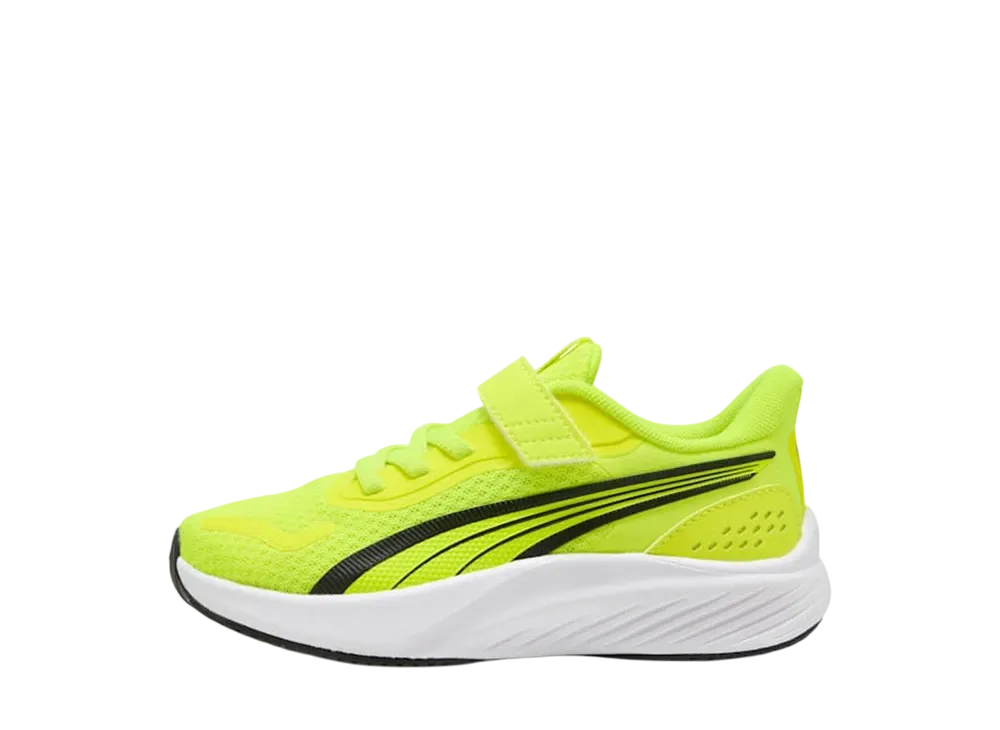 プーマ PS パウンス ライト "イエローアラート/プーマブラック/プーマホワイト" (キッズ)