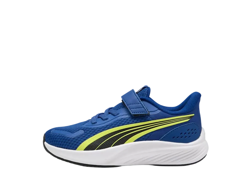 プーマ PS パウンス ライト "ビビットブルー/レモンシャーベット/プーマホワイト" (キッズ)