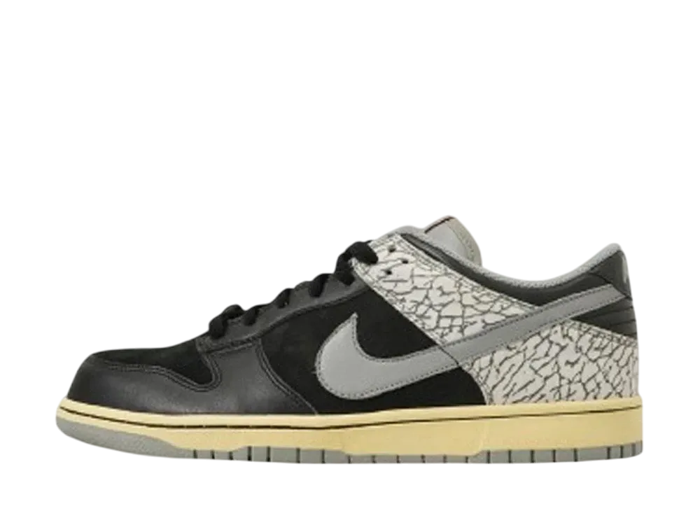 DUNK LOW "J PACK BLACK CEMENT"