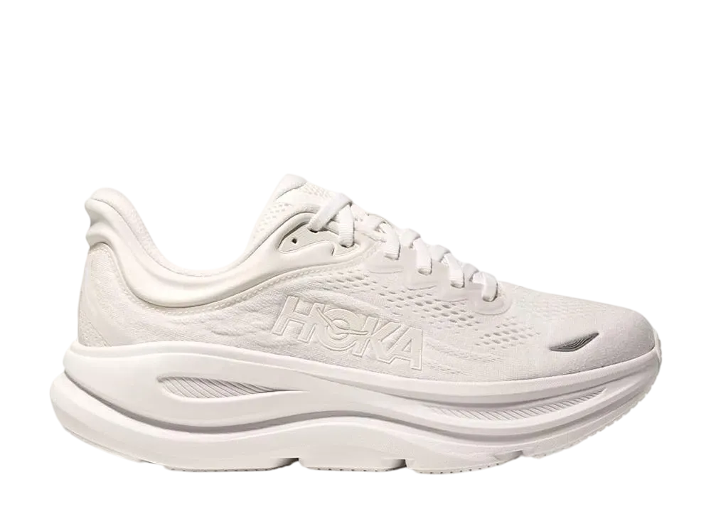 Hoka Bondi 9 "White/White"