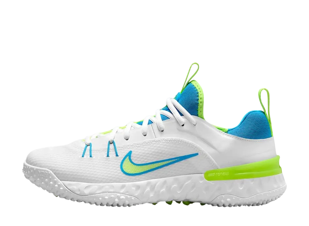 ナイキ ハラチ9 エリート TF LAX SE "ホワイト/ホワイト/ボルト/ビビットブルー"