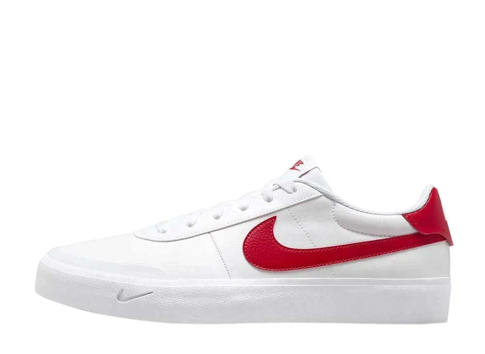 ナイキ コートショット "ホワイト/フォトンダスト/ウルフグレー/ユニバーシティレッド"