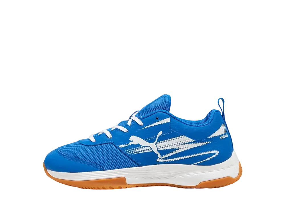 プーマ GS ヴァリオン2 インドア "プーマチームロイヤル/プーマホワイト/ガム" (キッズ)