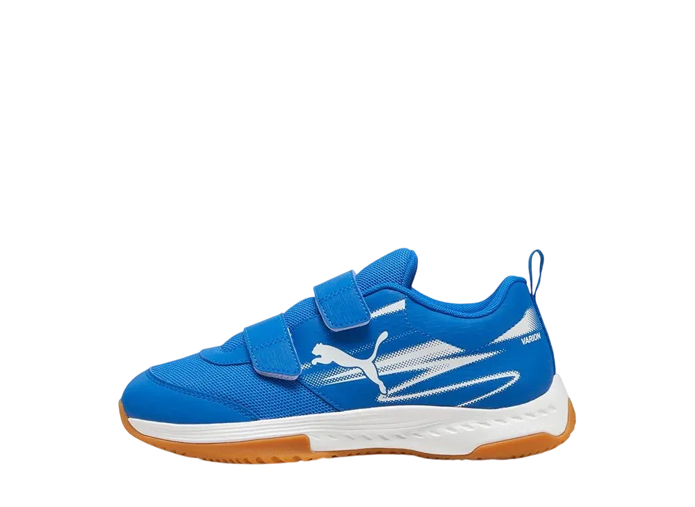 プーマ PS ヴァリオン2 インドア "プーマチームロイヤル/プーマホワイト/ガム" (キッズ)