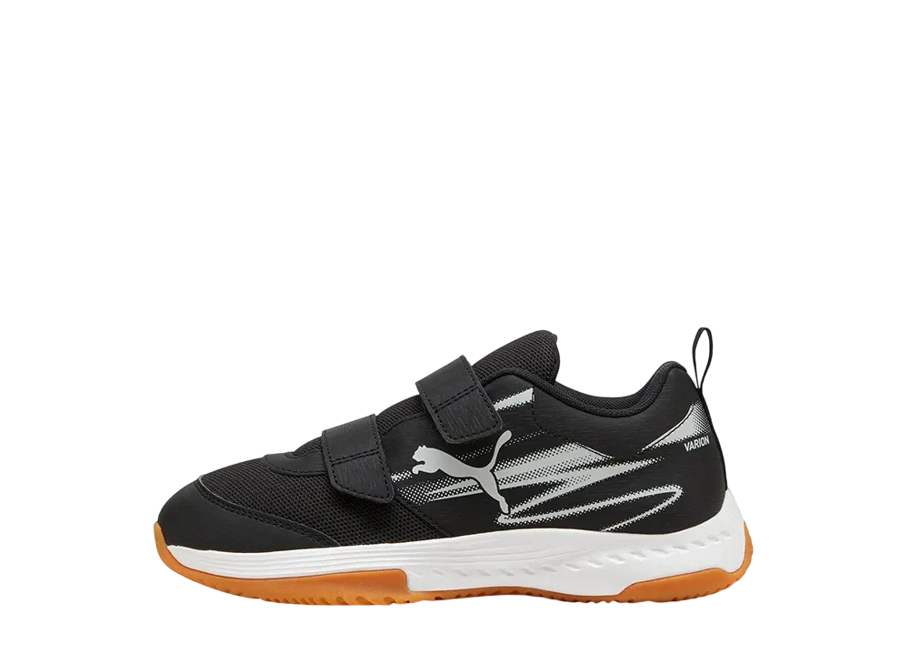 プーマ PS ヴァリオン2 インドア "プーマブラック/クールライトグレー/ガム" (キッズ)