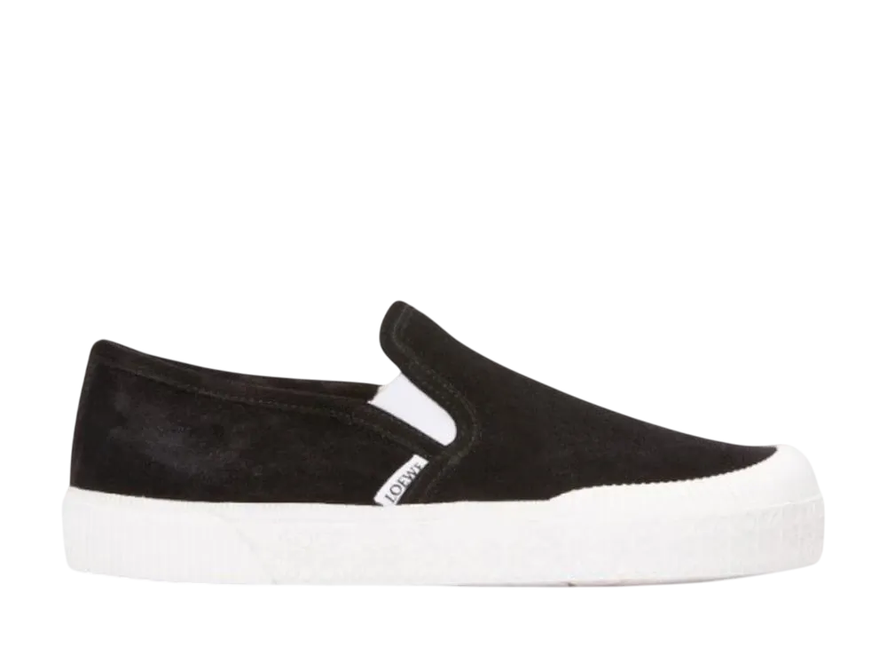 ロエベ テラバルカ スリッポンスニーカー スウェード "ブラック"