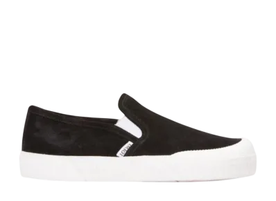 Terra Vulca Slip-On Sneaker in Suede "Black"