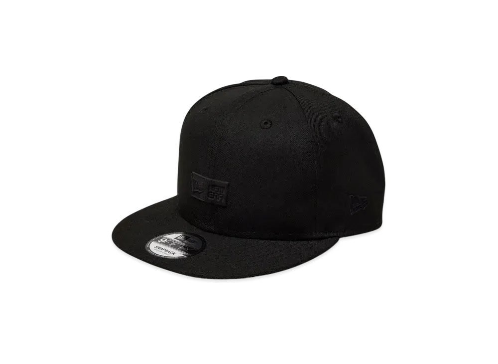 NEW ERA 9Fifty Monogram Pattern Box Logo TPU Patch "Black"