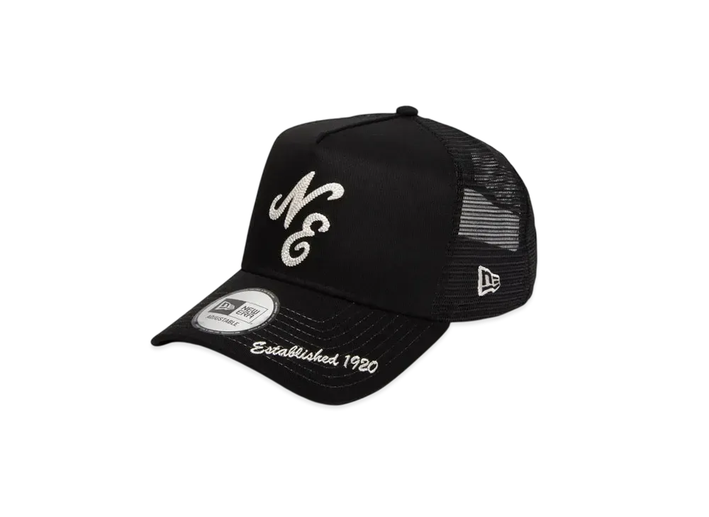 NEW ERA 9Forty A-Frame Tracker Classic Logo "Black"