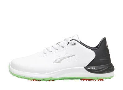 Puma Golf Phantomcat Nitro+ "Puma White/Puma Black/Fluro Green Pes"
