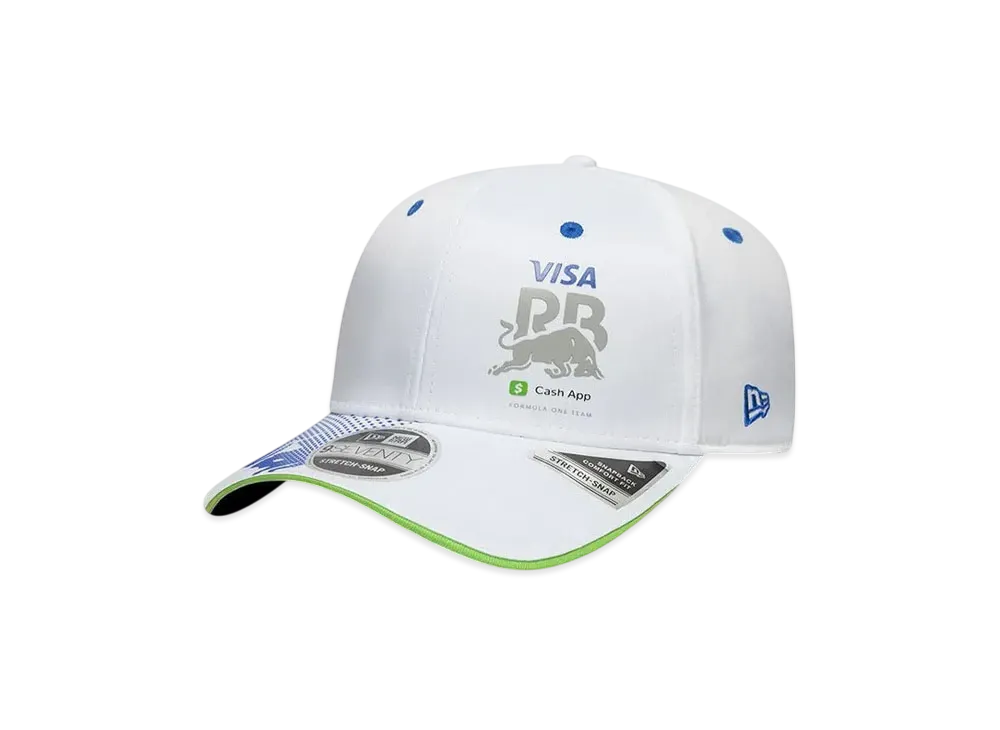 NEW ERA 9Seventy Stretch Snap Motorsport Collection Racing Bulls F1 Team Logo "White"