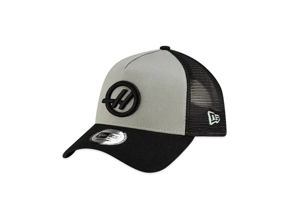 NEW ERA 9Forty A-Frame Tracker Motorsport Collection Haas F1 "Black/Evergreen"