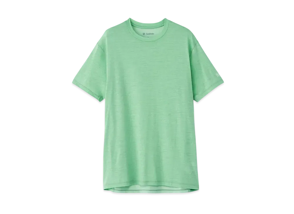 Goldwin Fast Run Hybrid Wool T-Shirt (Unisex) "Jade Green"