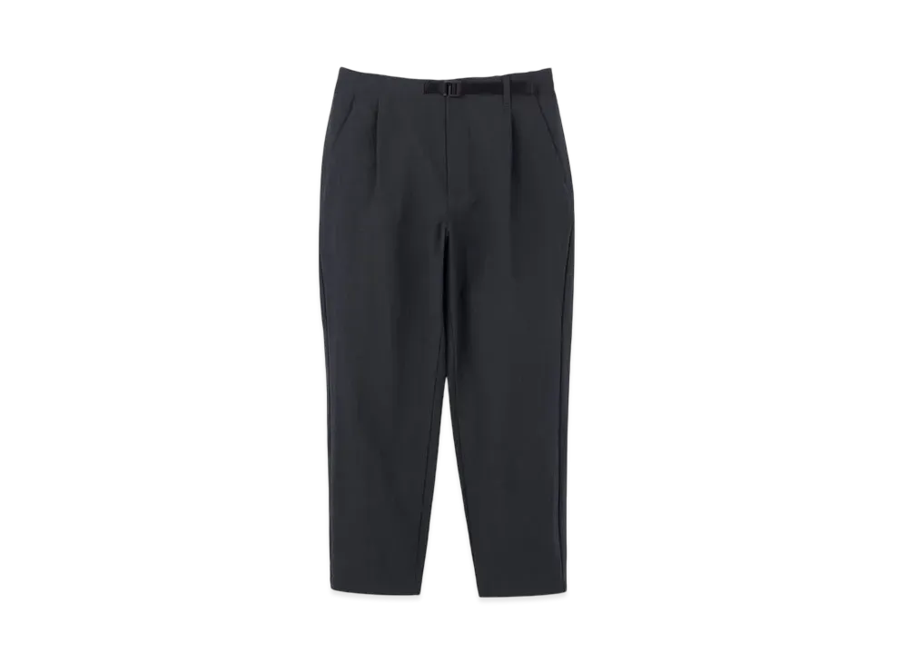 Goldwin One Tuck Tapered Ankle Pants (Unisex) "Deep Chacoal"