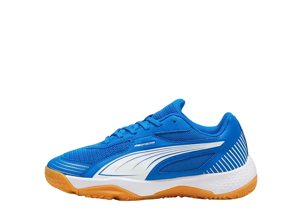プーマ GS ソーラーフラッシュ3 インドア "プーマチームロイヤル/プーマホワイト" (キッズ)