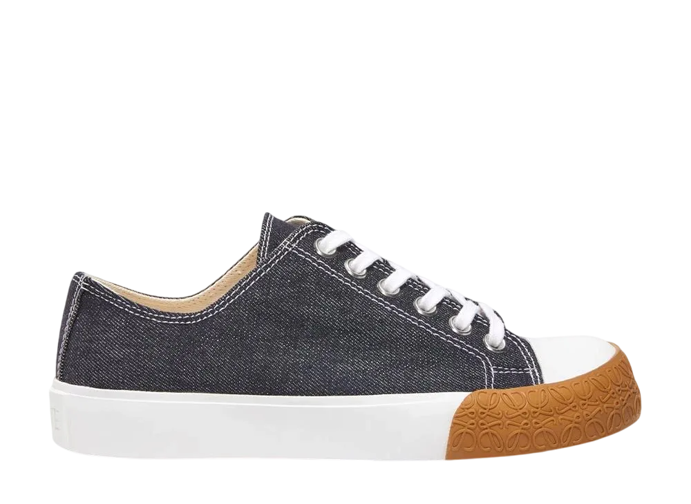 ロエベ ブロック スニーカー デニム "ローデニム"