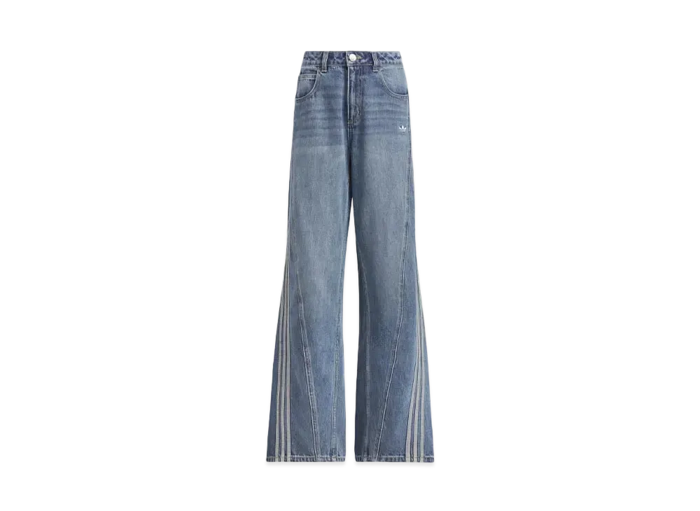 adidas Loose Denim Pants "Medium Blue Denim"