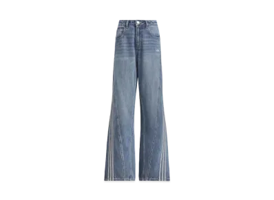 adidas Loose Denim Pants "Medium Blue Denim"