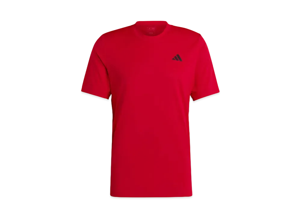 adidas Club Tennis Short Sleeve T-Shirt "Better Scarlet"