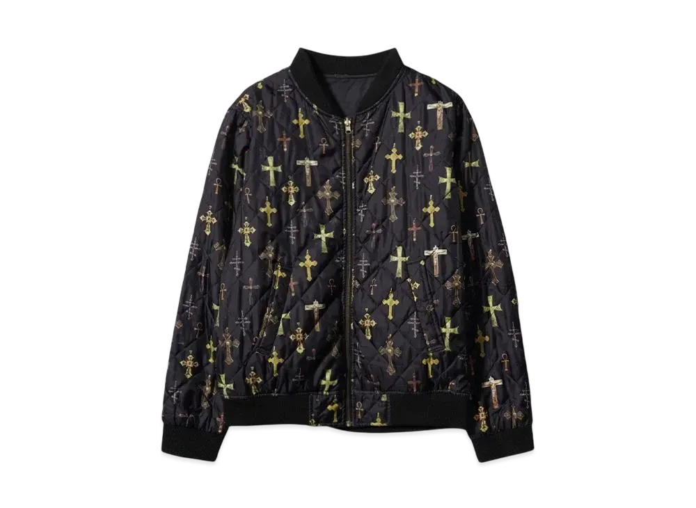 SUPREME RIVERSIBLE CROSS JACKET "MULTI"