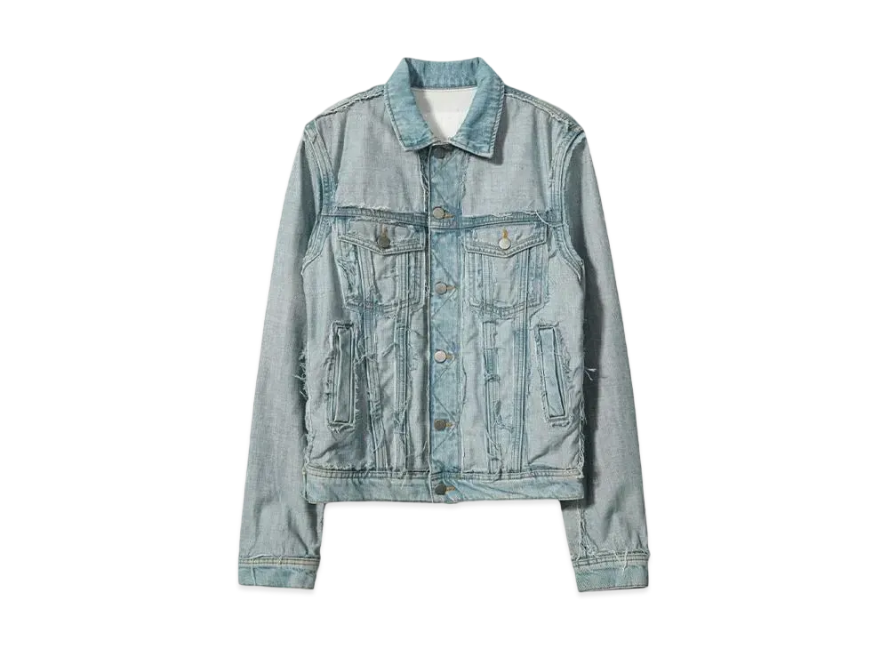 MAISON MARTIN MARGIELA H&M x MAISON MARTIN MARGIELA 2012 INSIDEOUT DENIM JACKET "BLUE"