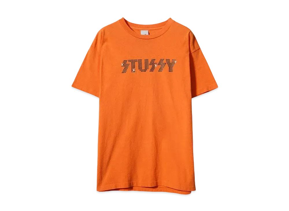 STUSSY 00s KISS PARODY T-SHIRT "ORANGE"
