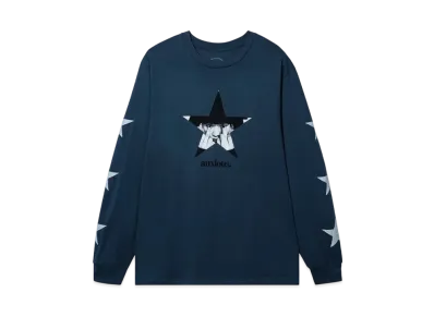 ANTI SOCIAL SOCIAL CLUB Major #1 Tear Into Silence Anxiety Star Long Sleeve "Petrol"