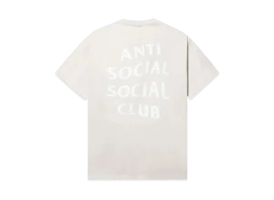 ANTI SOCIAL SOCIAL CLUB Major #1 Tear Into Silence Seasonal Mind Games Tee "Light Sand"