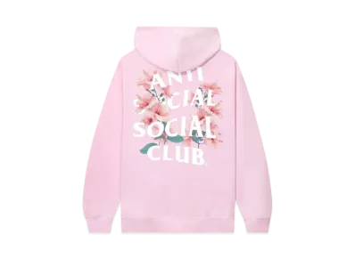 ANTI SOCIAL SOCIAL CLUB Major #1 Tear Into Silence Eternity Hoodie "Light Pink"