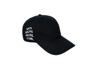 ANTI SOCIAL SOCIAL CLUB Major #1 Tear Into Silence Weird Cap "Black"