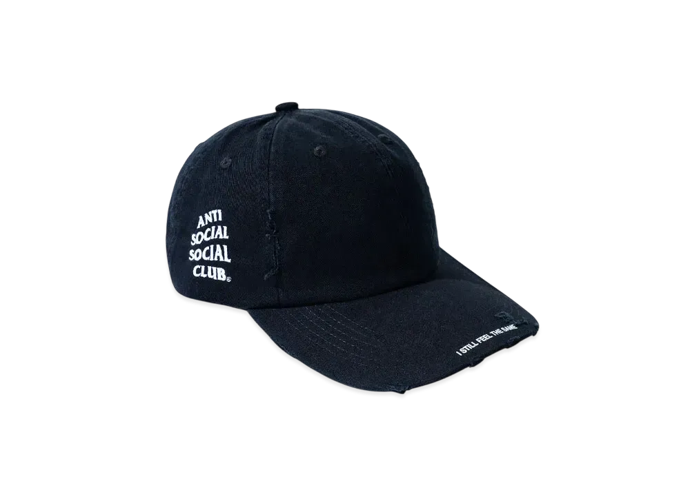 ANTI SOCIAL SOCIAL CLUB Major #1 Tear Into Silence I Still Feel The Same Hat "Black"