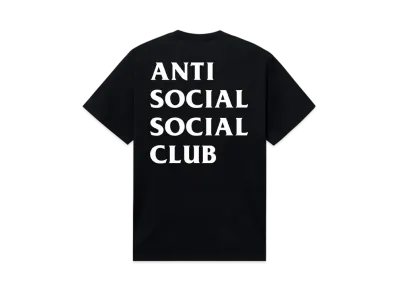 ANTI SOCIAL SOCIAL CLUB Major #1 Tear Into Silence First Post Tee "Black"