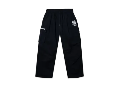 ANTI SOCIAL SOCIAL CLUB Major #1 Tear Into Silence Baggy Cargo Pants "Black"