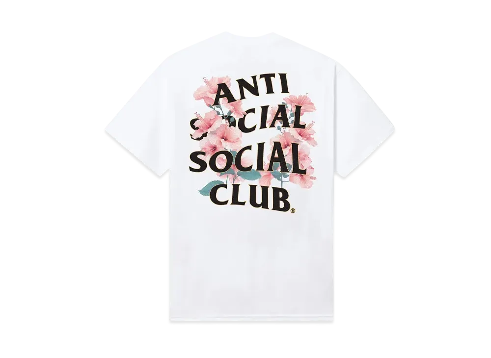 ANTI SOCIAL SOCIAL CLUB Major #1 Tear Into Silence Eternity Tee "White"