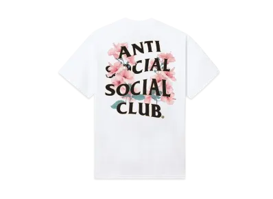 ANTI SOCIAL SOCIAL CLUB Major #1 Tear Into Silence Eternity Tee "White"