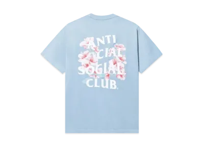 ANTI SOCIAL SOCIAL CLUB Major #1 Tear Into Silence Eternity Tee "Light Blue"