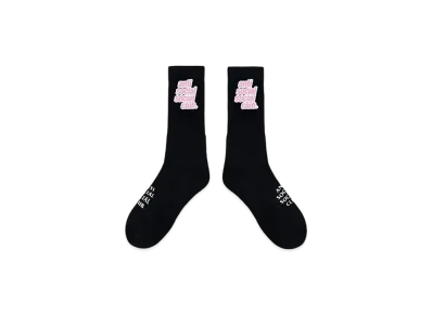 ANTI SOCIAL SOCIAL CLUB Major #1 Tear Into Silence Socks "Black"
