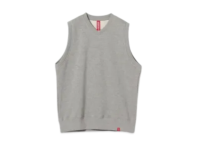 BEAMS JAPAN x LOOPWHEELER Loose Fit Vest "Gray"