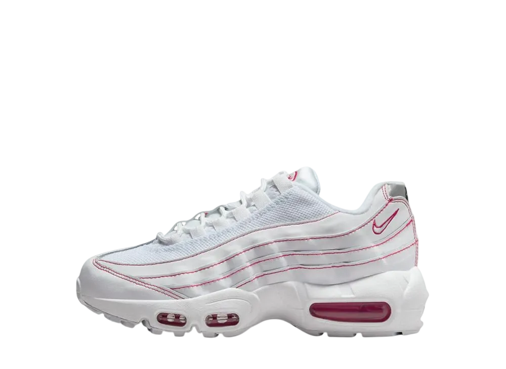 ナイキ GS エアマックス95 リアクト "ホワイト/レッド" (キッズ)