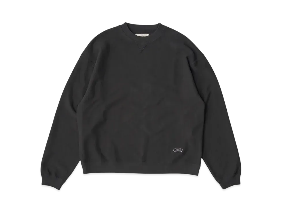 SEDAN ALL-PURPOSE Twill Jersey Sweatshirts "Black"
