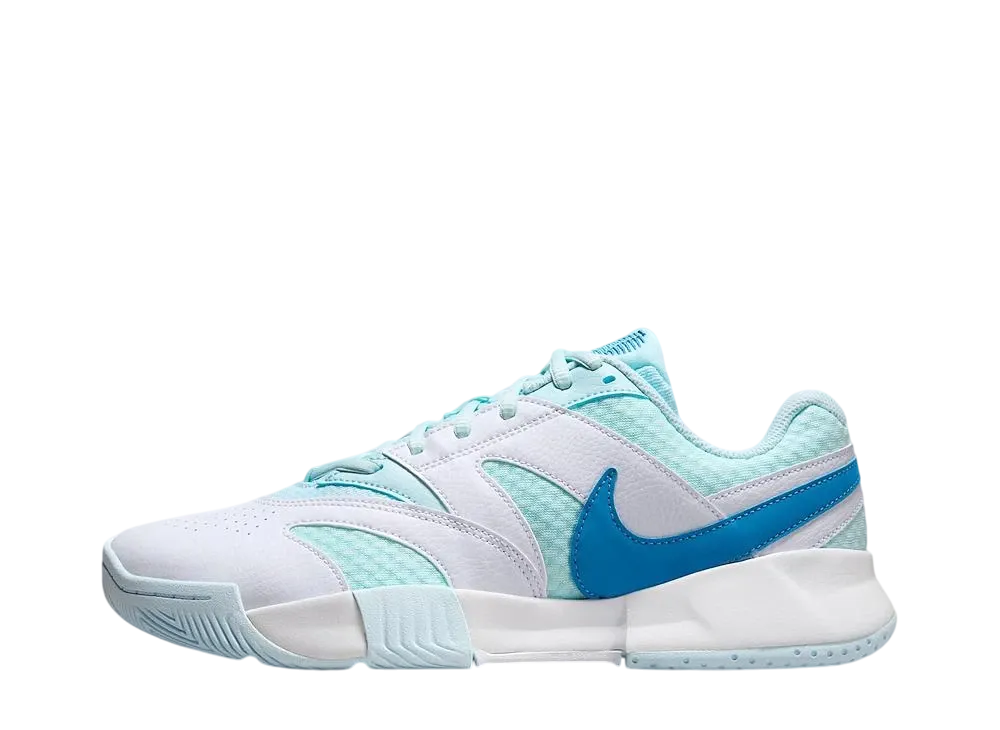 ナイキ ウィメンズ コートライト4 "グレイシャーブルー/ホワイト/ライトレモンツイスト/スターブルー"