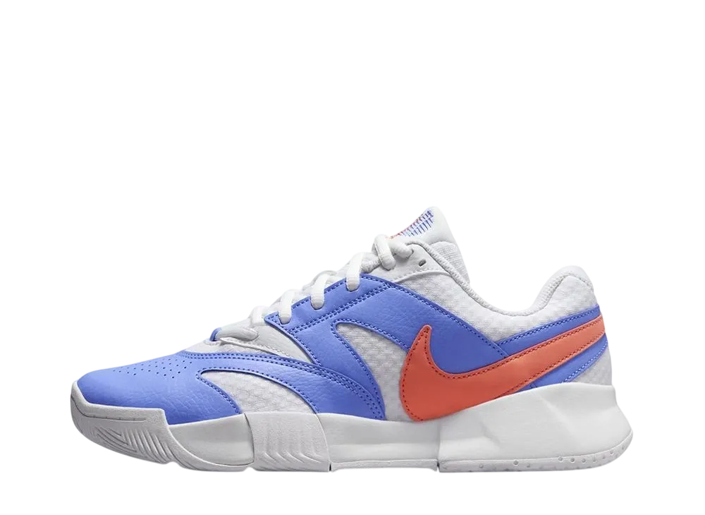 ナイキ ウィメンズ コートライト4 "ホワイト/ロイヤルパルス/ライトワイルドマンゴー"