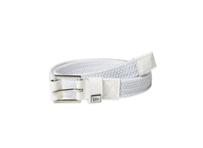NEW ERA Belt Stretch Weave Narrow Width "White"