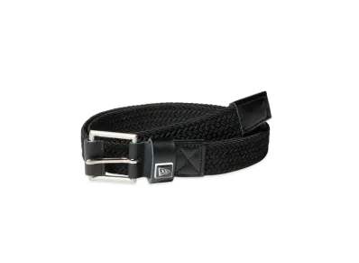 NEW ERA Belt Stretch Weave Narrow Width "Black"